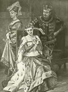 Rey Enrique Quinto. Acto V, Escena II de Felix Octavius Carr Darley