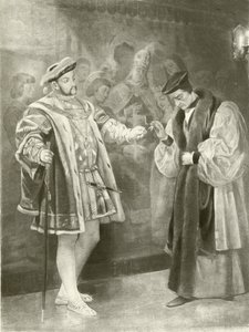 Rey Enrique VIII. Acto V, Escena I de Felix Octavius Carr Darley