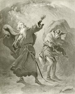 Rey Lear. Acto III, Escena II de Felix Octavius Carr Darley