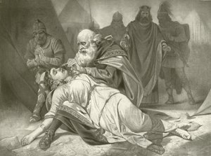 Rey Lear. Acto V, Escena III de Felix Octavius Carr Darley