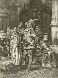 La fierecilla domada. Acto IV, Escena III de Felix Octavius Carr Darley