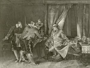 La fierecilla domada. Inducción, Escena II de Felix Octavius Carr Darley
