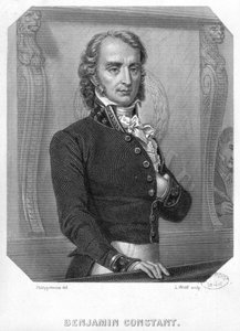Henri Benjamin Constant de Rebecque (1767-1830) en la tribuna