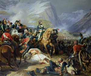 La batalla de Rivoli, 1844