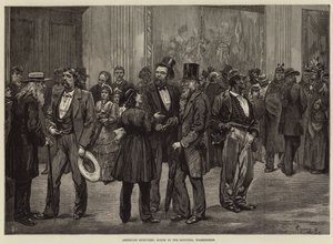 Bocetos americanos, escena en la rotonda, Washington