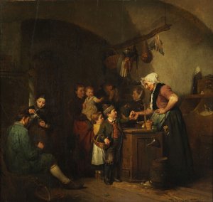 Dentro de la tienda del pueblo de Felix Schlesinger