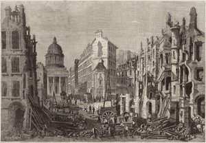Demoliciones en París de Felix Thorigny
