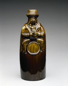 Frasco o botella de barril Toby de Fenton and Co. Lyman