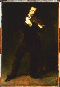 Paganini de Ferdinand Victor Eugene Delacroix