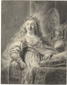 Minerva en su estudio de Ferdinand Bol