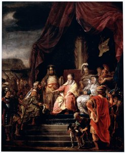 Moisés y Jetro, c. 1655-c. 1656 de Ferdinand Bol