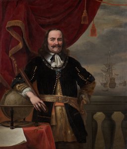 Retrato de Michiel de Ruyter (1607-1676) de Ferdinand Bol