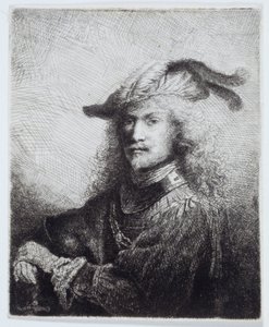 Retrato de un oficial de Ferdinand Bol