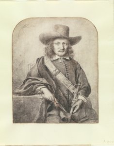 Retrato de un oficial de Gouda de Ferdinand Bol