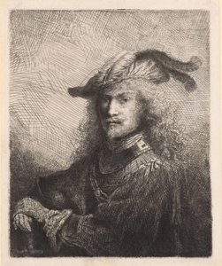 Retrato de un oficial de Ferdinand Bol