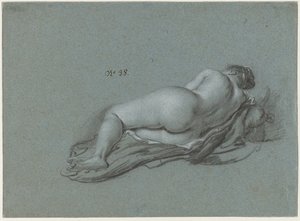 Desnudo femenino reclinado de Ferdinand Bol