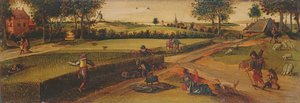La cosecha, siglo XVII de Ferdinand Bol