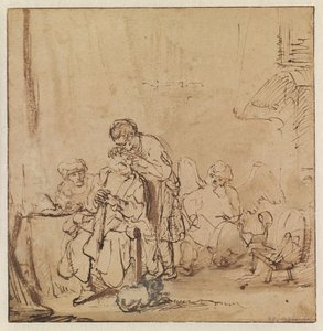 La curación de Tobit de Ferdinand Bol