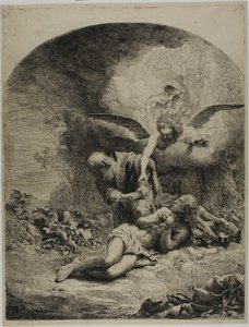El sacrificio de Abraham de Ferdinand Bol