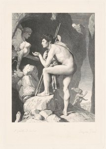 Edipo de Ferdinand Gaillard, after Jean Auguste Dominique Ingres