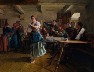 El baile de apertura. 1863
