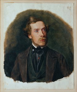 Gustav Barth, director de coro del Coro Masculino de Viena de Ferdinand Georg Waldmuller