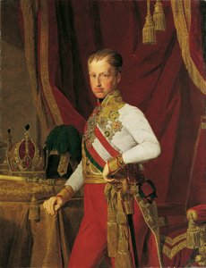 Retrato del Emperador Fernando I de Austria 1793-1875, 1839 de Ferdinand Georg Waldmuller