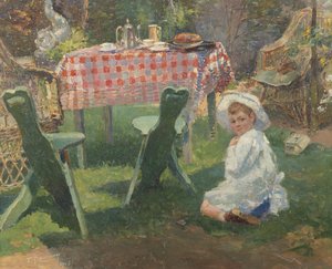 En el jardín de Ferdinand George Lemmers