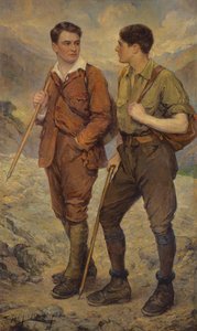 Paseo por las Highlands de Ferdinand George Lemmers