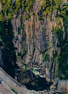 Aareschlucht de Ferdinand Hodler