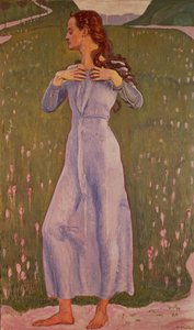 Emoción (Ergriffenheit), 1900 de Ferdinand Hodler