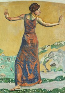 Mujer alegre, 1911 de Ferdinand Hodler