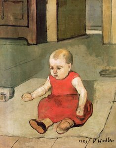 Pequeño Héctor en el suelo, 1889