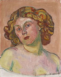 Retrato de Régina Morgeron, 1911 de Ferdinand Hodler