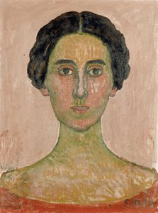 Retrato de Valentine Godé-Darel, Cabeza de mujer francesa