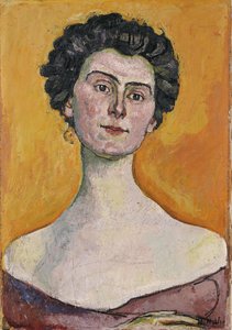 Retrato de Clara Pasche-Battié, 1914
