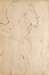 Estudio para Sentimiento I, 1901 de Ferdinand Hodler