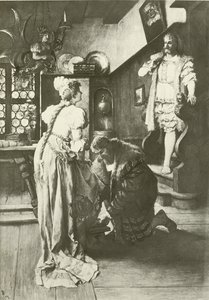 Los Maestros Cantores de Núremberg, Acto III escena iv de Ferdinand Leeke