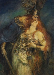 Despedida de Wotan a Brunilda, c. 1910