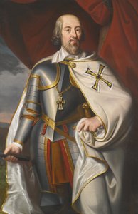 Retrato de Heinrich Walpot von Bassenheim, mediados del siglo XIX de Ferdinand Müller