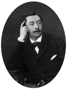 Charles Masset, actor francés, foto de Mulnier de Ferdinand Mulnier