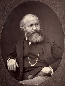 Retrato de Charles-Françoise Gounod, célebre compositor de Ferdinand Mulnier