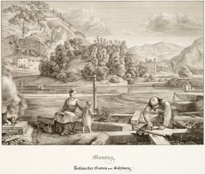 Lunes: Jardín Rosenecker antes de Salzburgo
