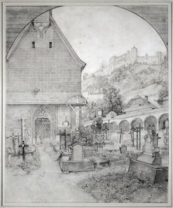 Cementerio de San Pedro en Salzburgo, Austria ... de Ferdinand Olivier
