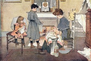 El hermano pequeño, en Imagier de l