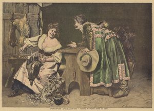 Propos Galants de Ferdinand Roybet
