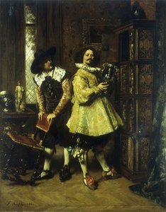 Los conocedores, 1883 de Ferdinand Roybet