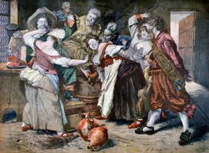 La mano caliente, 1894 de Ferdinand Roybet