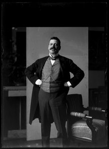 Foto de Charles Wittgenstein (1847-1913) de Ferdinand Schmutzer