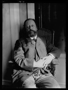 Foto de Paul Heyse (1830-1914) de Ferdinand Schmutzer